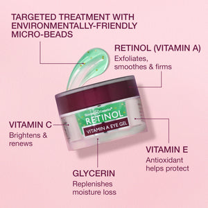 Lightweight Retinol Eye Gel for Bright, Firm Skin