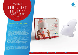 Pursonic 7-in-1 LED Light Therapy Face Mask