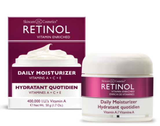 Soins de la peau LdeL Cosmetics Hydratant quotidien au rétinol